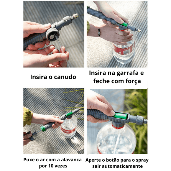 Pulverizador manual ajustável de alta pressão - Premium™